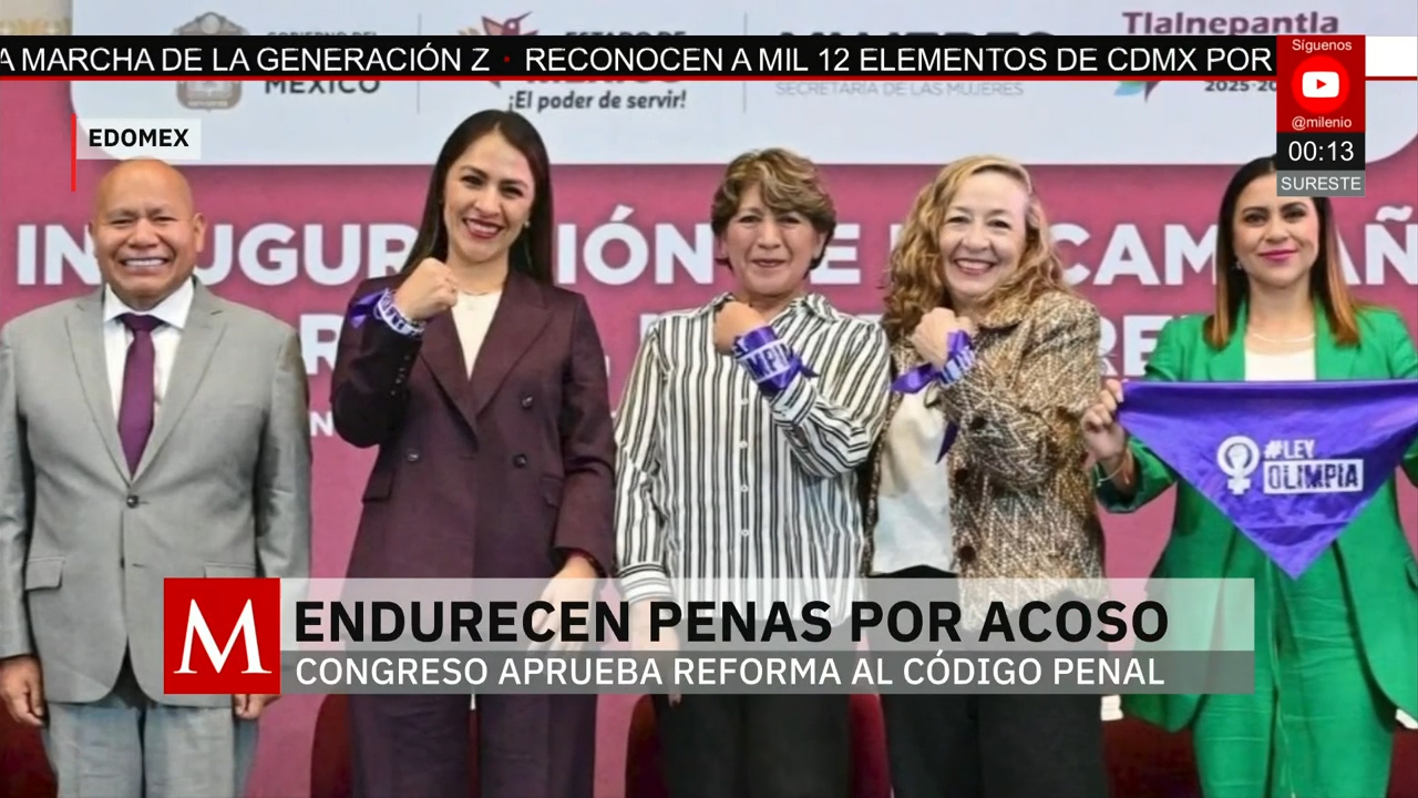 Sanciones por acoso sexual en el Estado de México