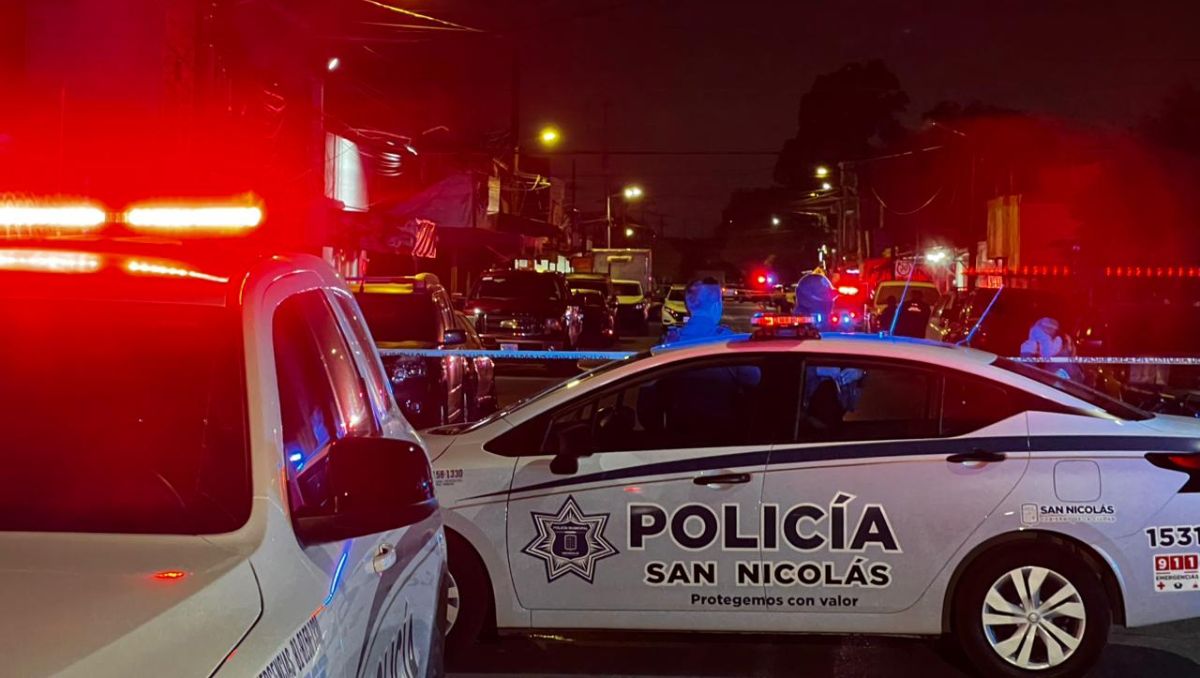 La zona fue acordonada por elementos de la Policía de San Nicolás. Édgar Plata