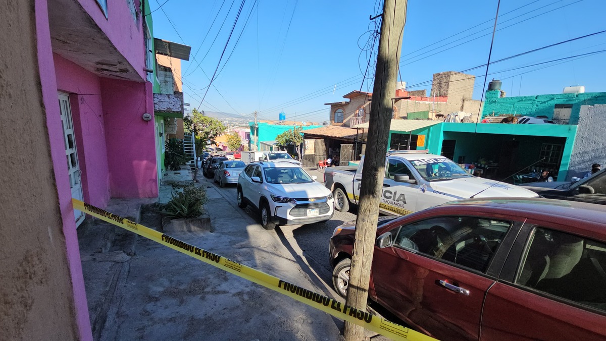 El asesinato ocurrió en un domicilio de la colonia Lomas de Tepeyac. (Juan Carlos Munguía)