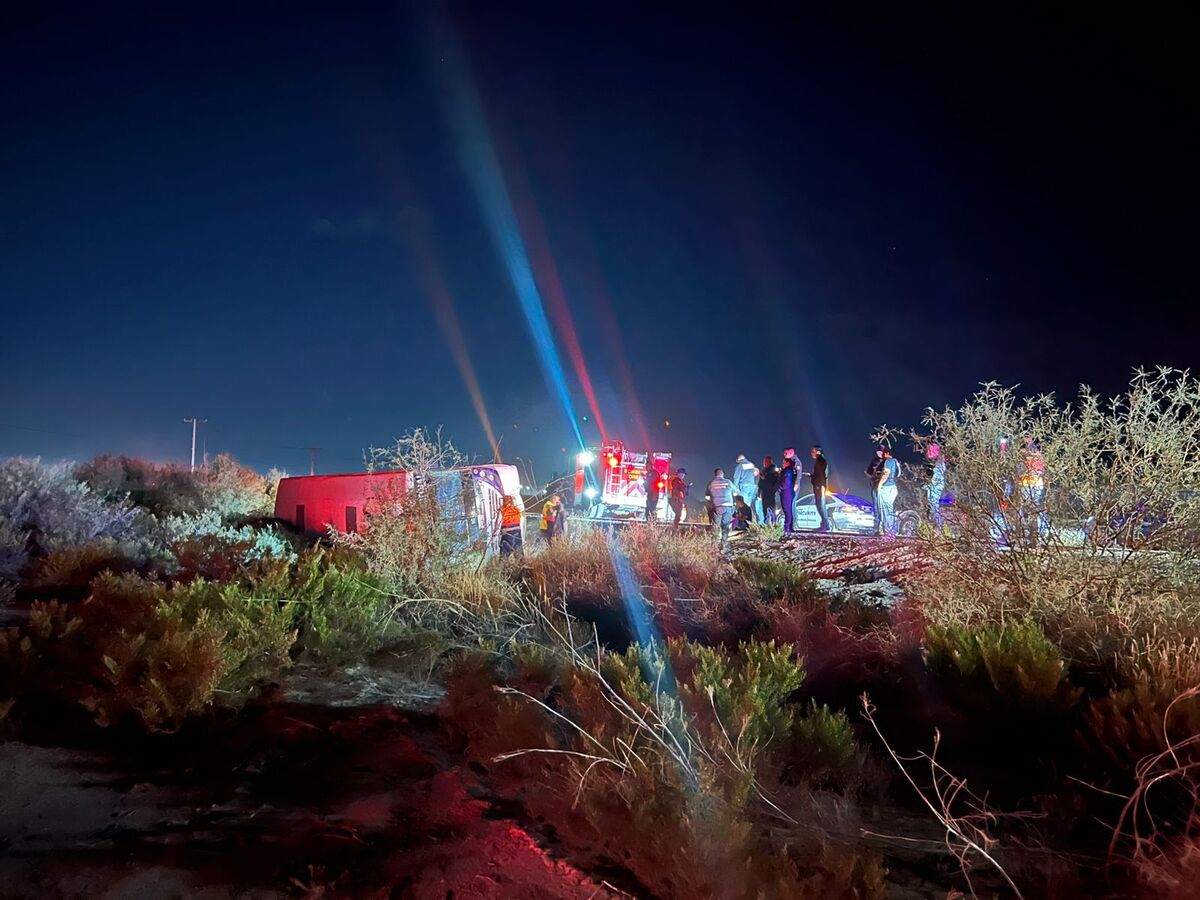 El chófer y tres personas más se encontraban bebiendo en la unidad.| Especial