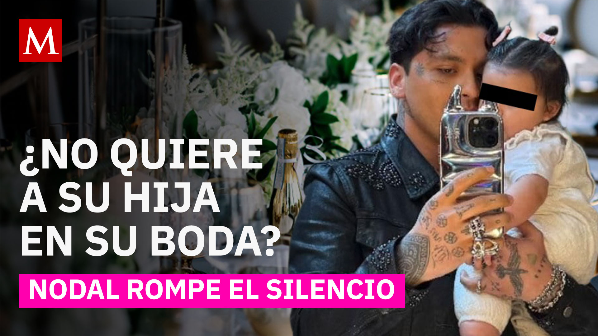 Christian Nodal aclara si su hija Inti asistirá a su boda con Ángela Aguilar
