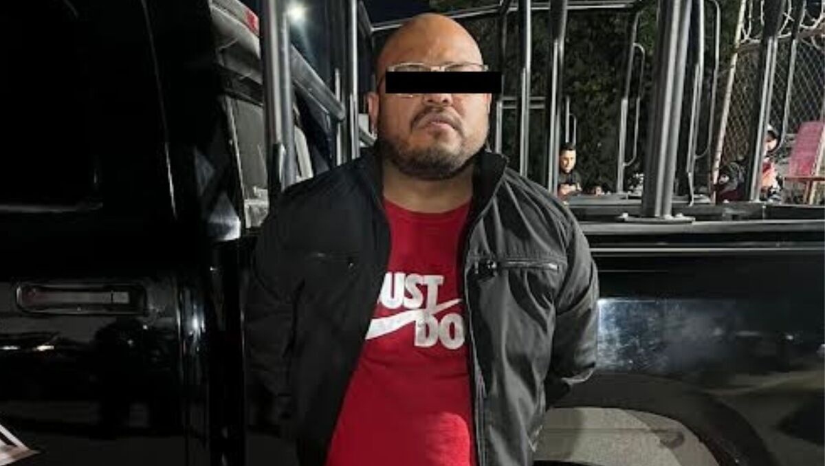 El detenido fue identificado como Carlos Antonio 'N', de 34 años. | Especial.