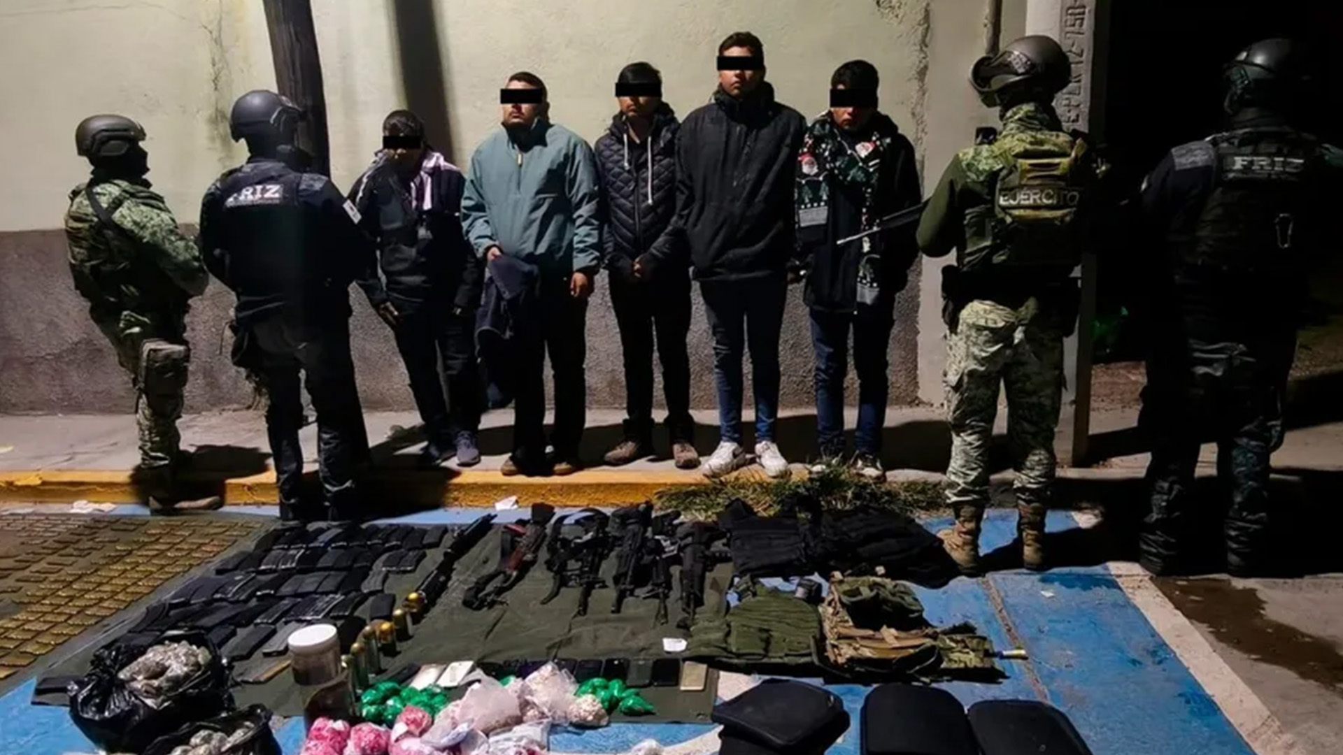 En Jalpa, Zacatecas, detienen célula criminal y refuerzan la vigilancia