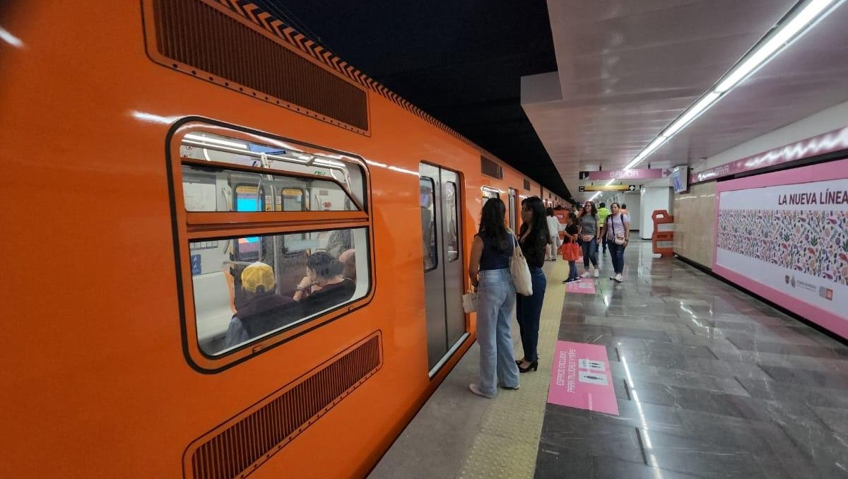 Así luce la Nueva Línea 1 del Metro. | X
