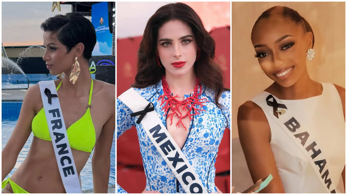 Concursantes de Miss Universo 2025 añaden moño negro por este motivo | Especial