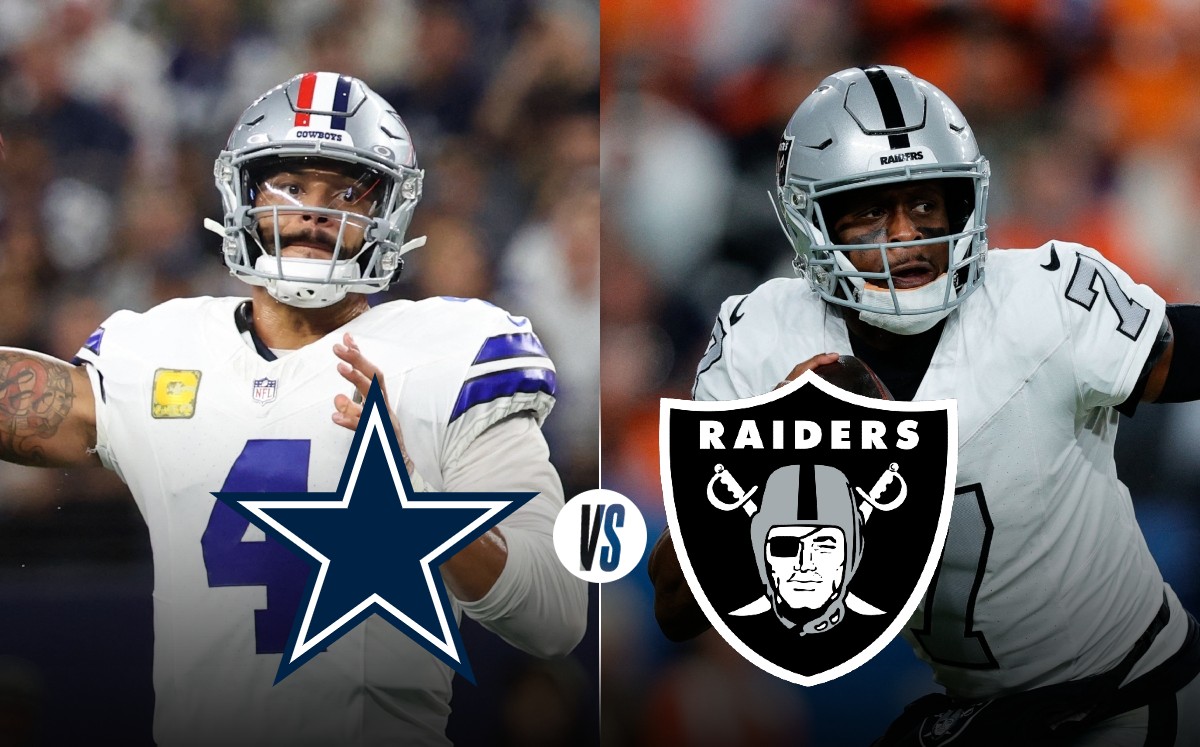 Cowboys vs Raiders EN VIVO: ¿A qué hora y dónde VER Monday Night Football Semana 11 NFL 2025?