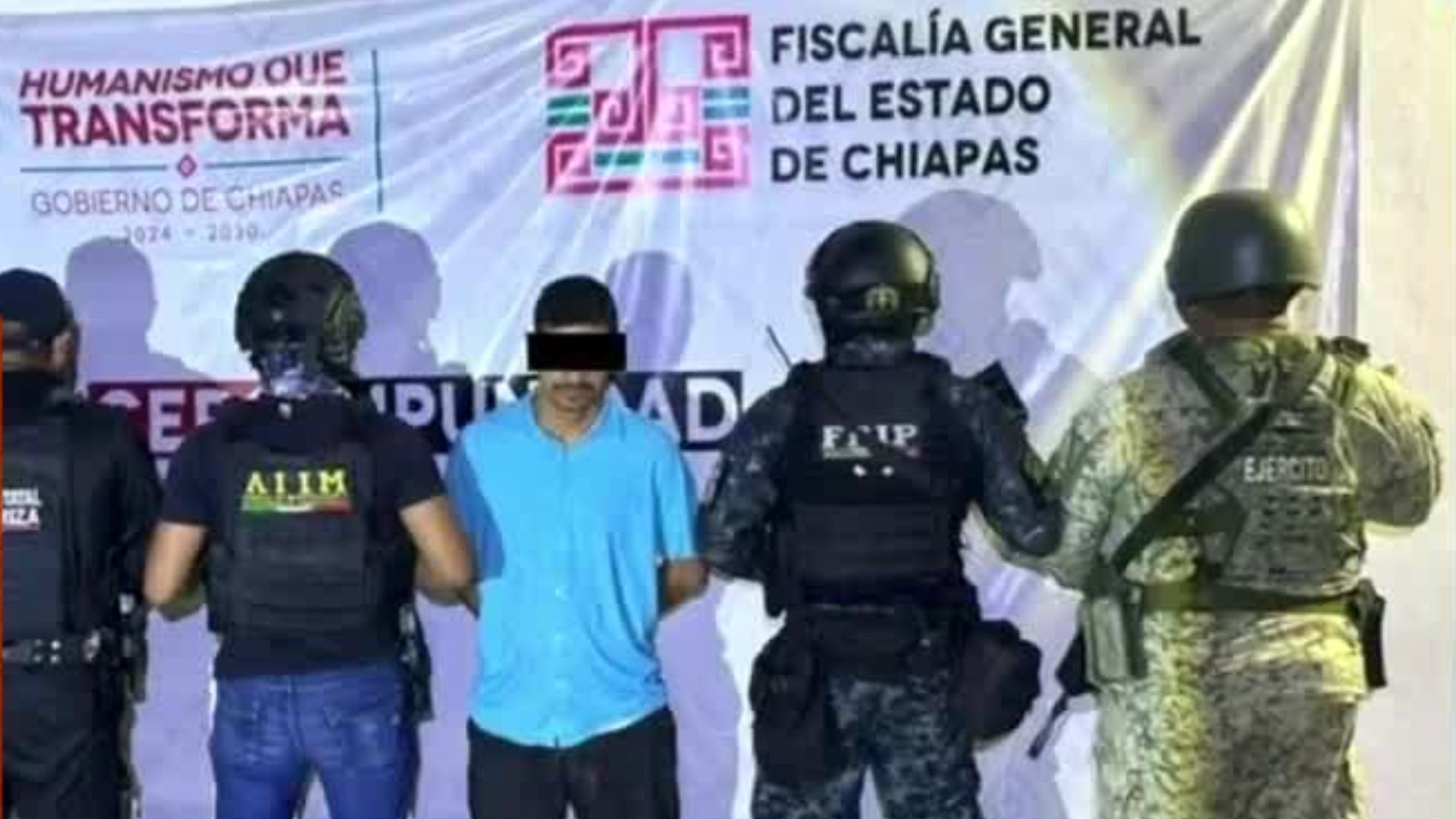 Detienen a Mynor "N", guatemalteco  acusado de un feminicidio ocurrido en Suchiate