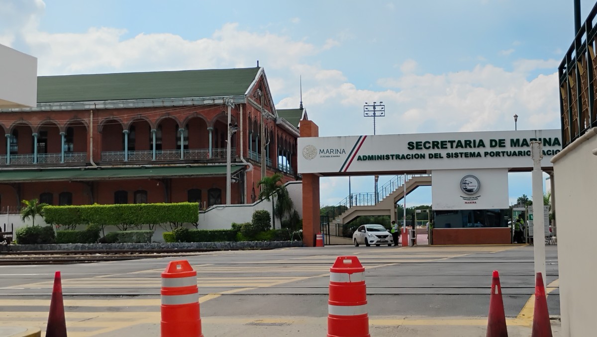 Edificio de la ex Aduana del puerto de Tampico. (Víctor Durán)
