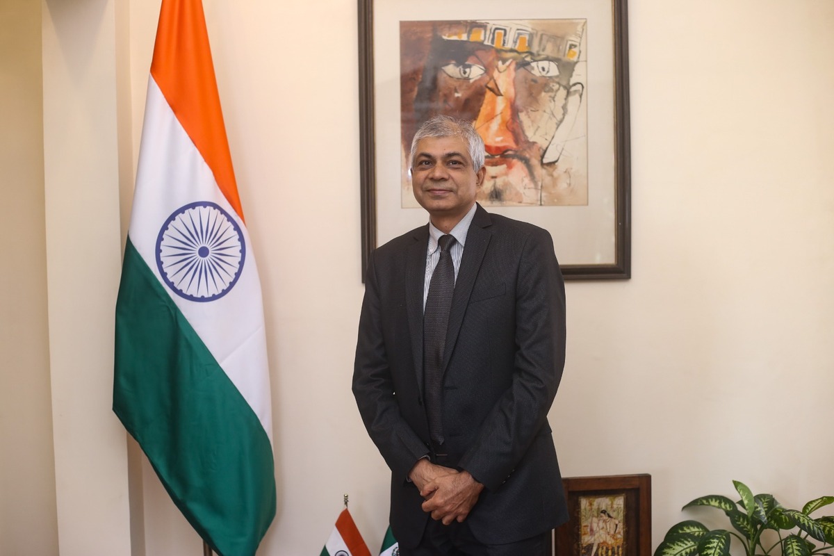 El embajador Pankaj Sharma destaca oportunidades bilaterales. Foto: Especial