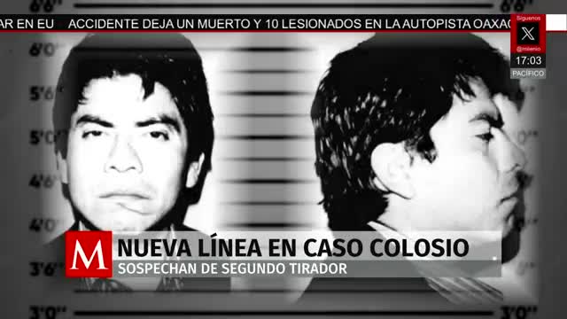 Investigan un segundo tirador del asesinato de Colosio | Rodrigo Rico, 17 de noviembre de 2025