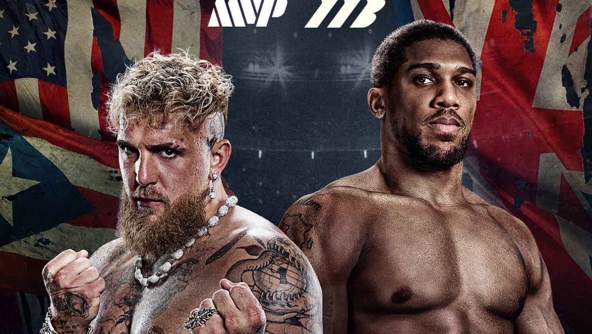 Jake Paul enfrentará a Anthony Joshua el próximo 19 de diciembre (X: @MatchroomBoxing)