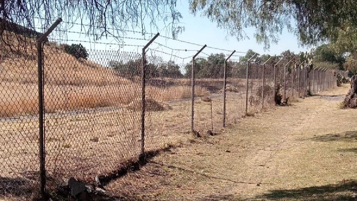 Locatarios aseguran que cada año se presenta un incendio en las inmediaciones de la zona arqueológica. Foto: (Especial)