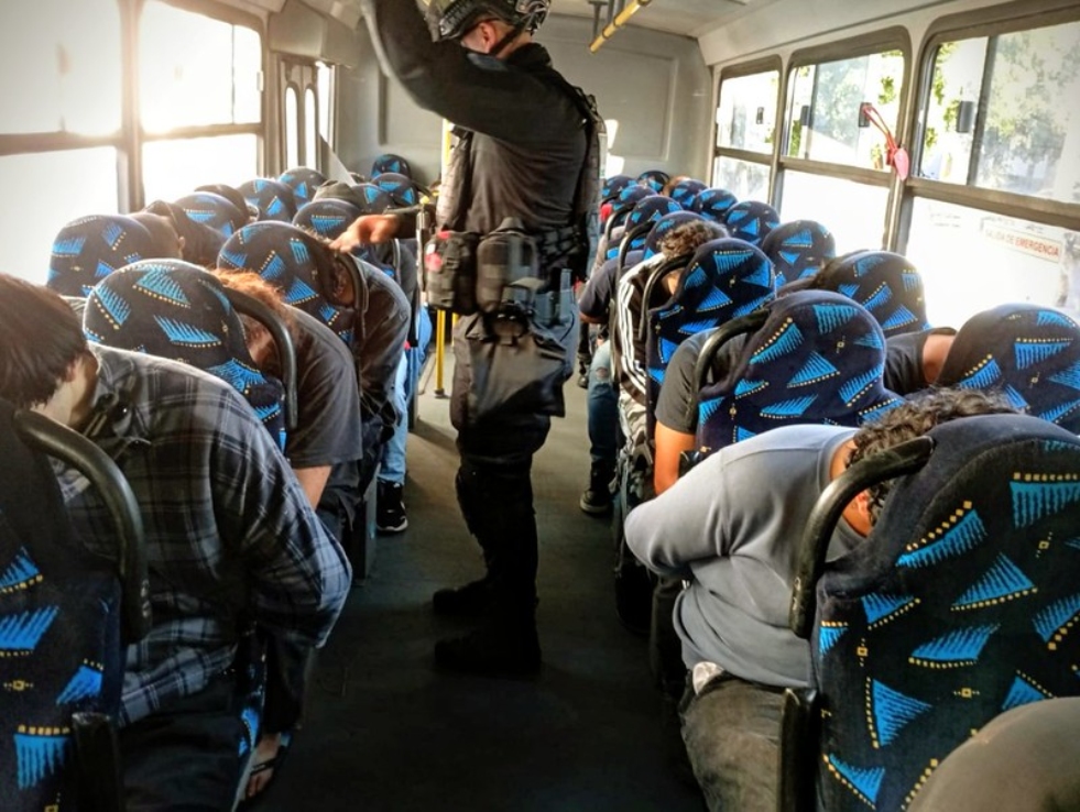 Este martes, los detenidos serán presentados ante la autoridad (Foto: Cortesía)