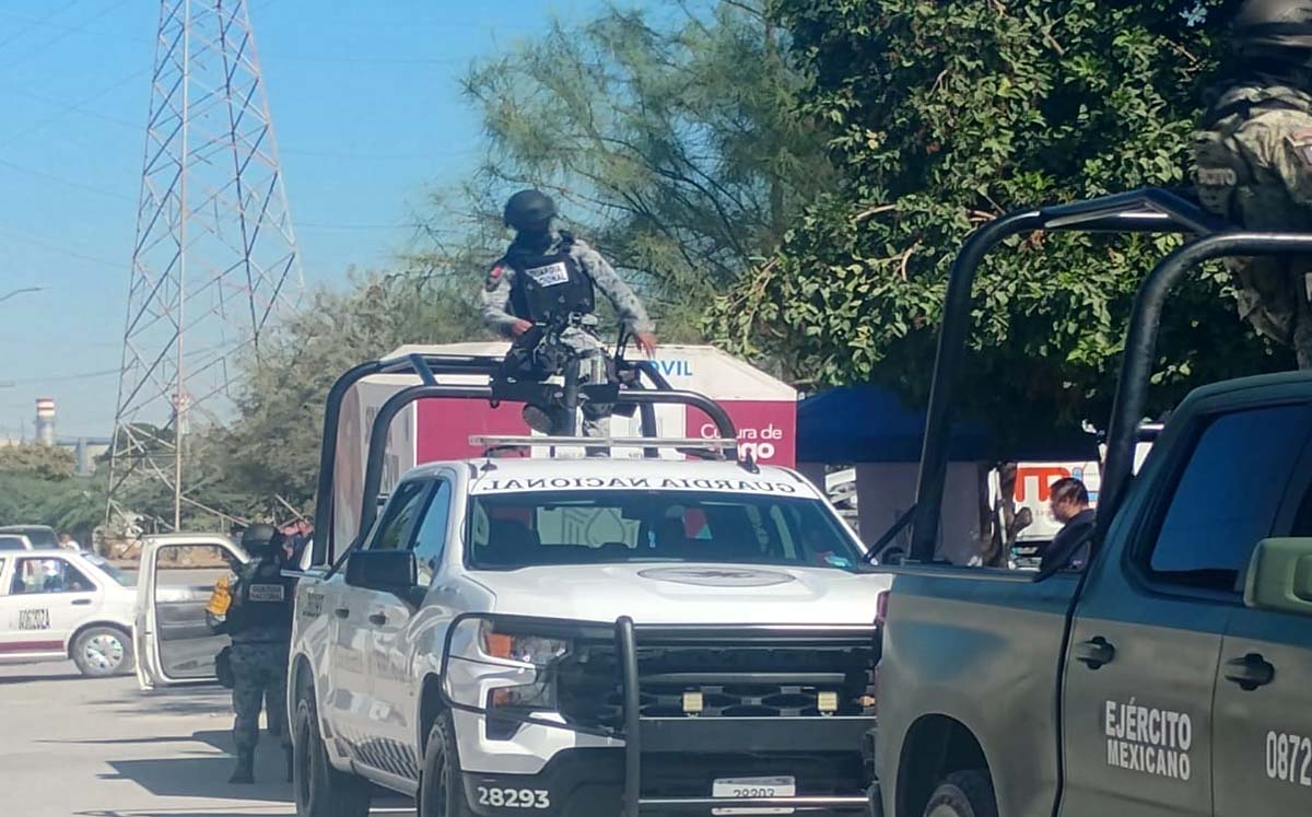 Movilización policiaca por asesinato de un hombre en Gómez Palacio. l Foto: Especial