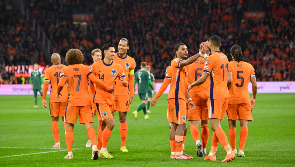 Países Bajos clasifica al Mundial 2026 con paso invicto tras vencer a Lituania (AFP)