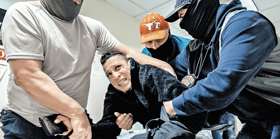 La presión republicana puede generar mayor mano dura durante las redadas del ICE. REUTERS