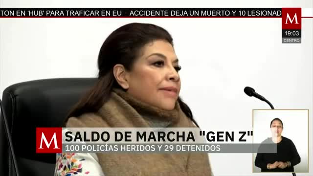 No hubo represión en la CDMX: Clara Brugada | Jaime Núñez, 17 de noviembre de 2025