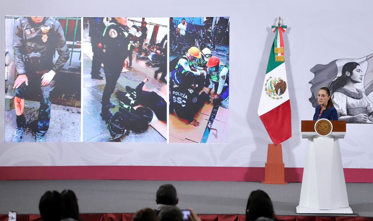Sheinbaum indicó que deben ser investigadas las agresiones contra policías de CdMx. | Ariel Ojeda