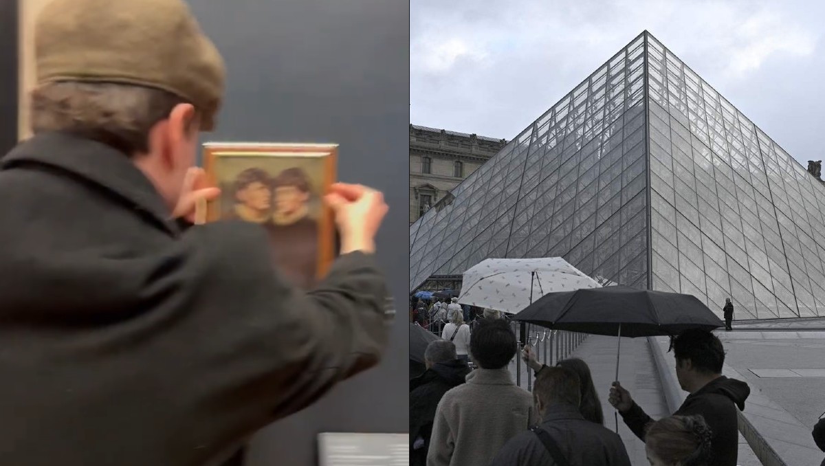 Tiktokers pegan su foto junto a la Mona Lisa | Especial