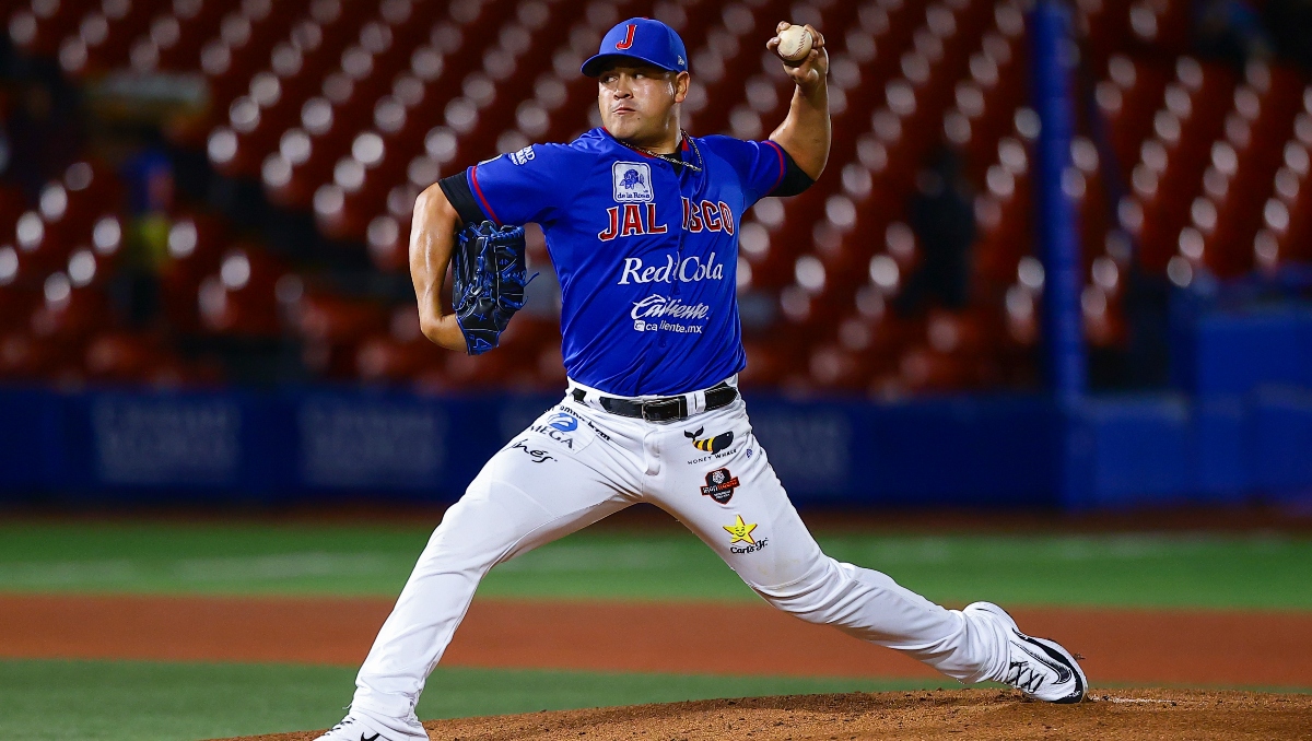 La actuación de Manny Bañuelos fue opacada por un error y la nula producción ofensiva (Foto: Cortesía Charros de Jalisco)