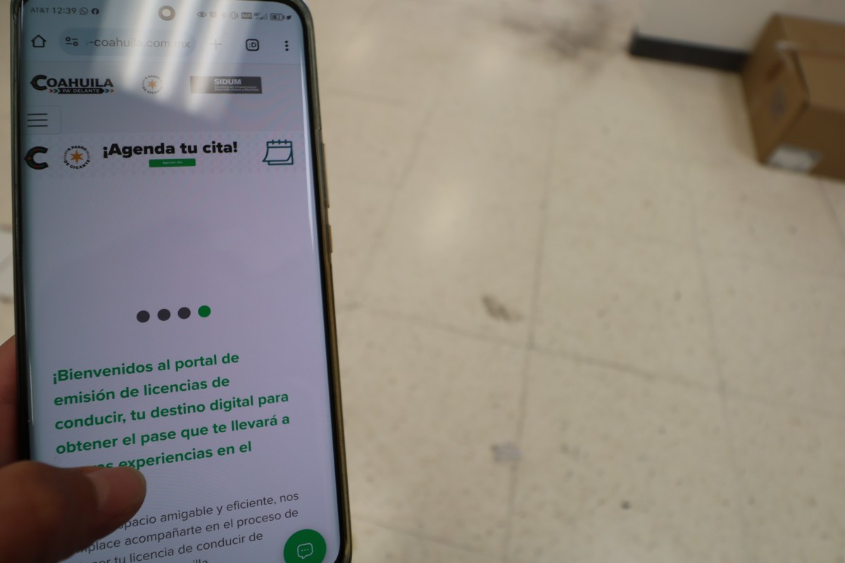 Agendar cita para licencia de conducir en Coahuila. (Archivo: Verónica Rivera)