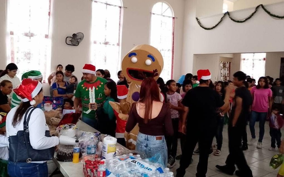 Cada año el grupo de oración realiza esta colecta con la finalidad de promover el apoyo y solidaridad en estas fechas tan importantes. | Cortesía