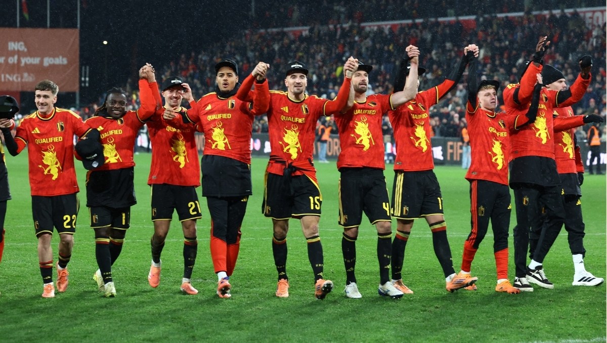Belgica, uno de los clasificados al Mundial 2026 (Reuters)