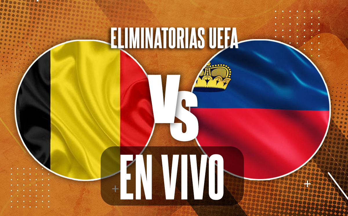 Bélgica vs Liechtenstein EN VIVO partido de las eliminatorias de la UEFA (La Afición)