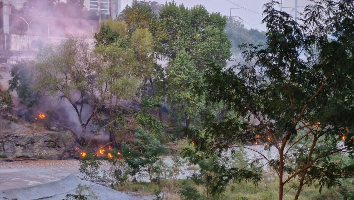 Las corporaciones de emergencia llegaron al lugar para tender la situación. | Especial.