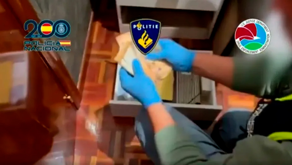 Desmantelan “oficina” del CJNG en España durante operación antidrogas