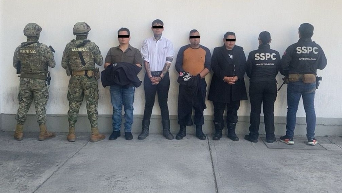 Los detenidos laboraban en instituciones de seguridad municipales (Foto: Cortesía)