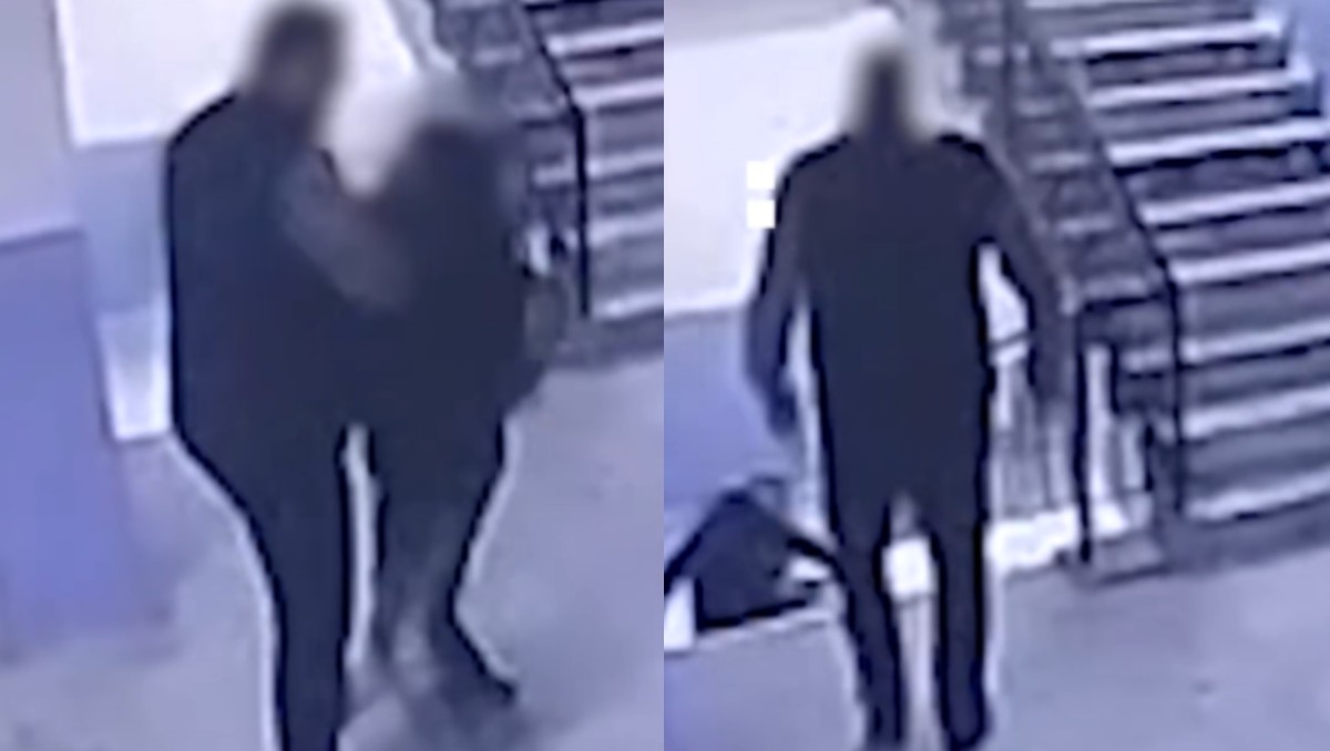 El niño fue arrojado por las escaleras. | Especial