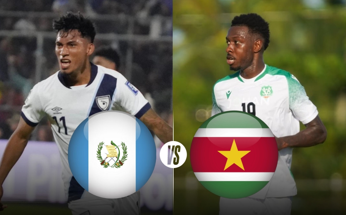 Guatemala vs Surinam EN VIVO: A qué hora y dónde VER partido HOY de las Eliminatorias Concacaf 2026