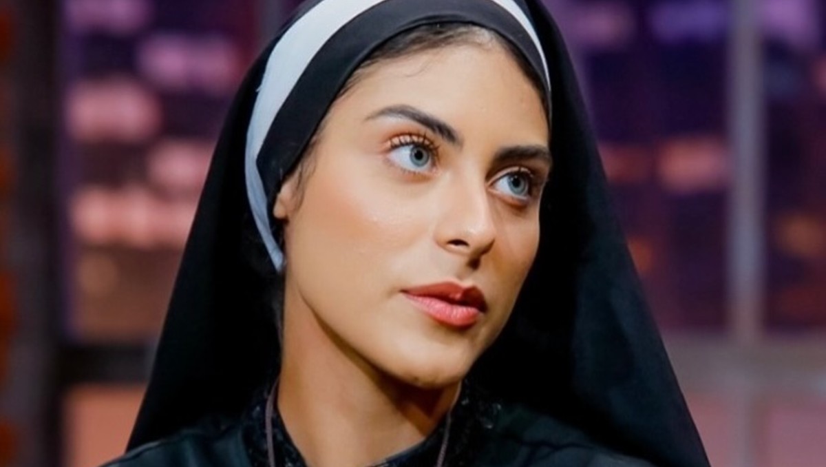 Hermana Eva, antes llamada Kamilla Cardoso, ex Miss Universo. | FOTO: sbt