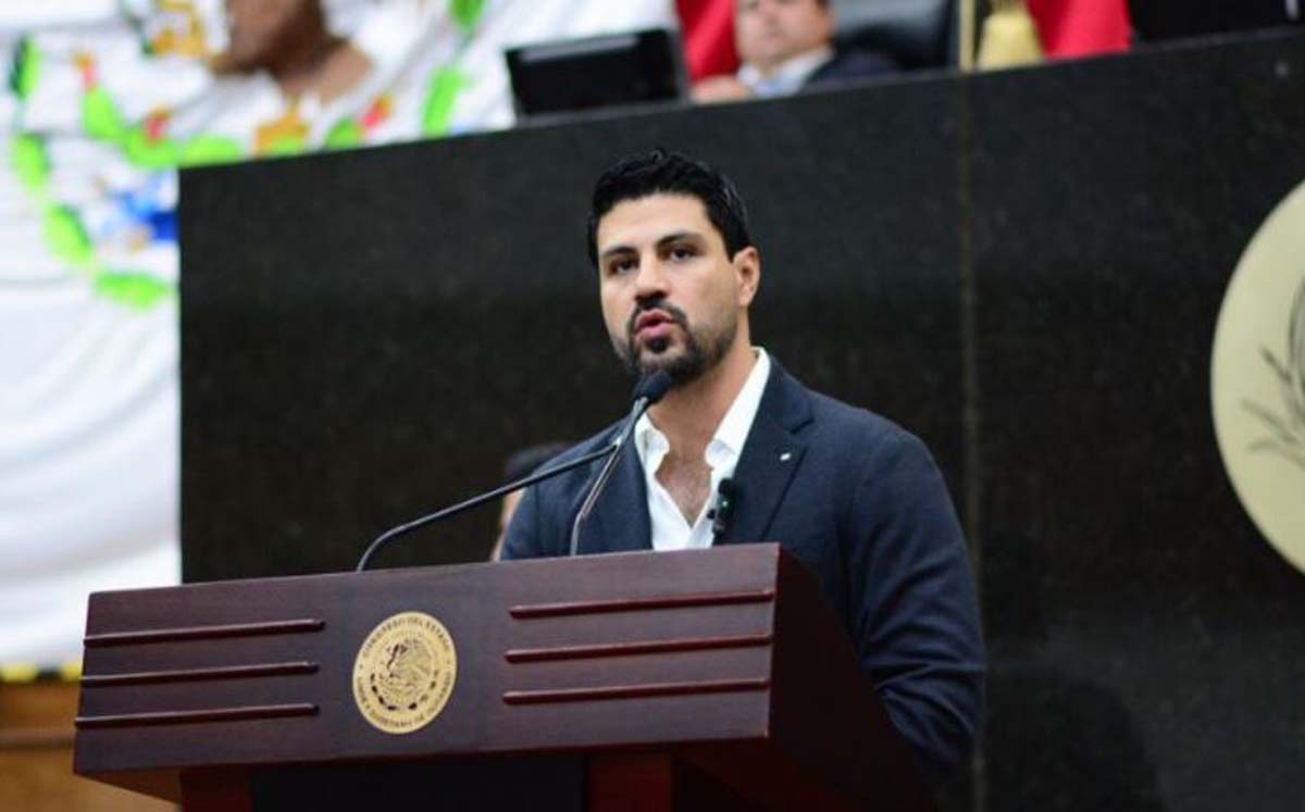 Martín Vivanco, legislador local por Movimiento Ciudadano. | Foto: Cortesía Congreso de Durango
