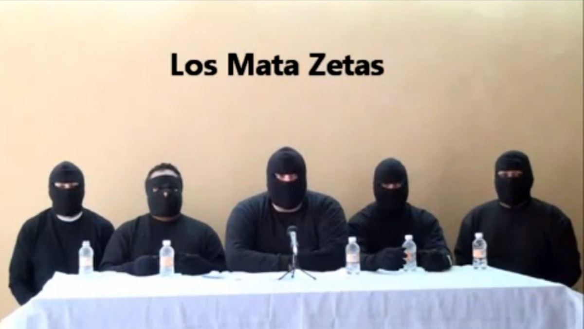 Los 'Mata Zetas' solían difundir videos para anunciar su llegada a las plazas donde el cártel de la última letra controlaba | Captura de pantalla