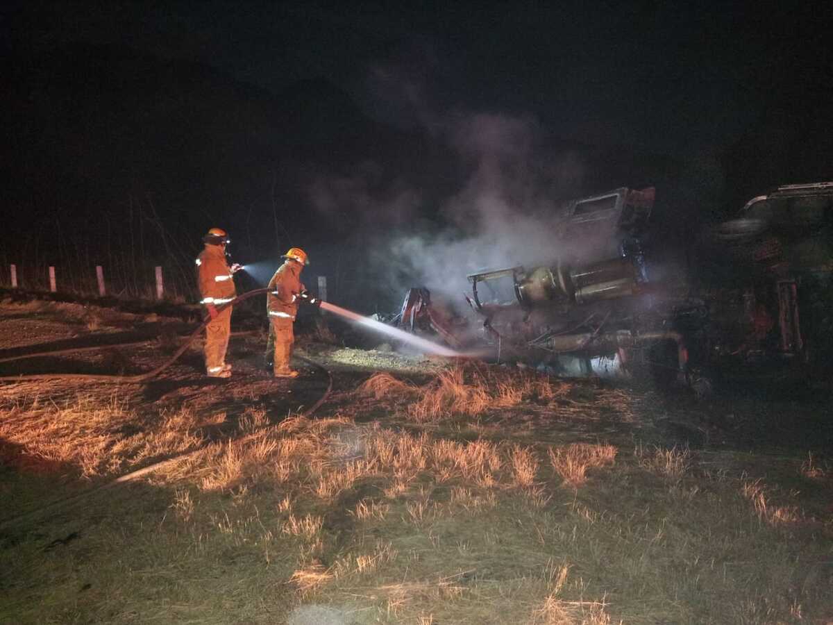 Ocurrió en la carretera Cuencamé-Gómez Palacio a la altura de la localidad Villa León Guzmán municipio de Lerdo, Durango. | Especial