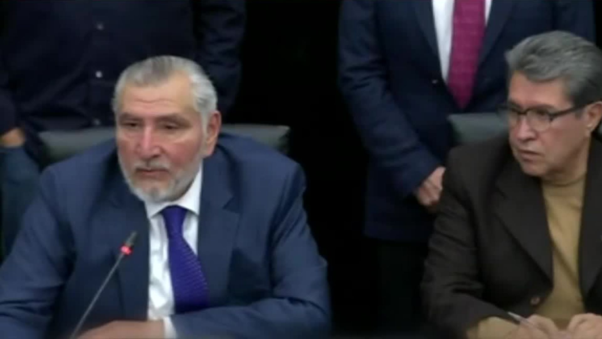 Tras once meses de confrontación Ricardo Monreal y Adán Augusto López se reconcilian