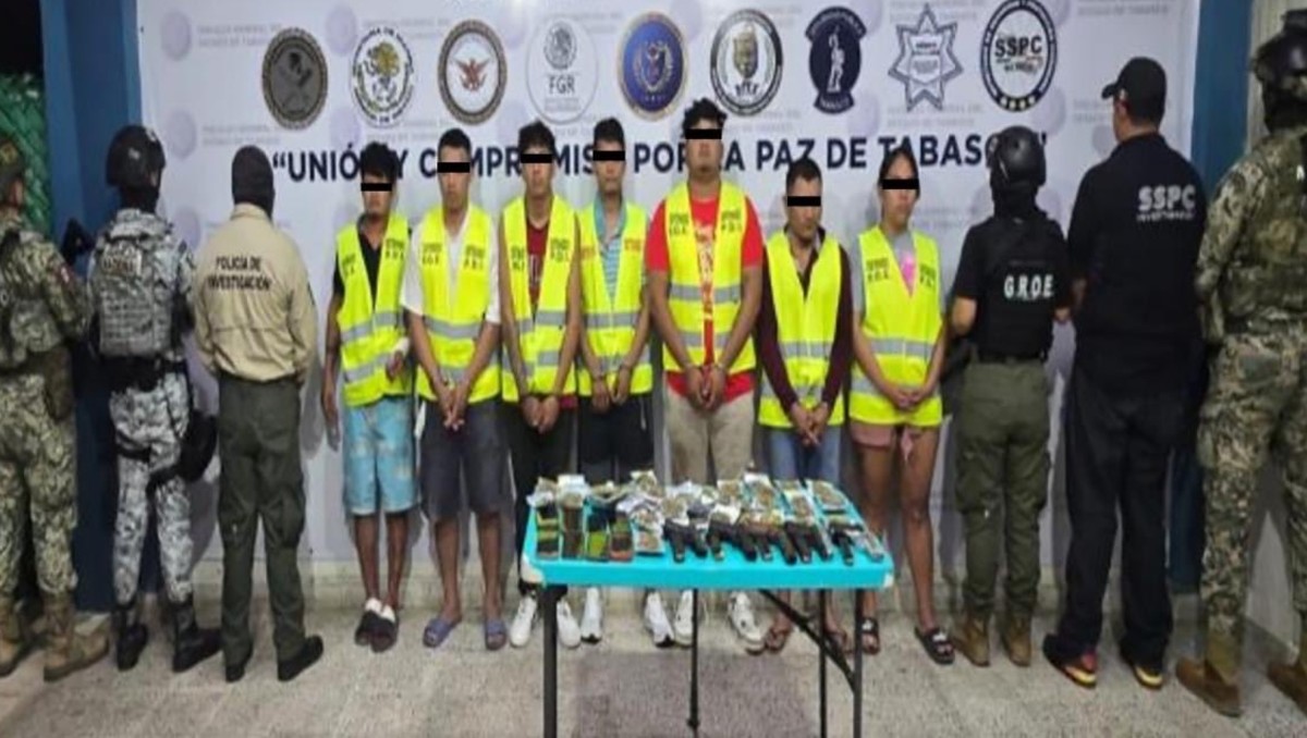 Los operativos se llevaron a cabo en dos municipios. | Foto: @GabSeguridadMX
