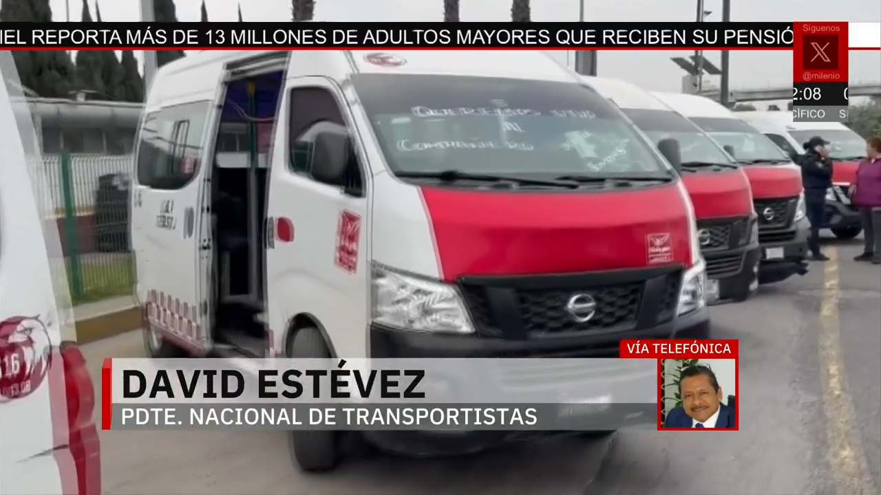 Paro nacional de transportistas y campesinos en el país: David Estévez