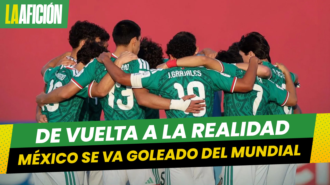 Portugal exhibe a México y los elimina del Mundial Sub 17 con una goleada