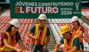 Programa Jóvenes Construyendo el Futuro se une a las actividades del Mundial | IA Discover MILENIO