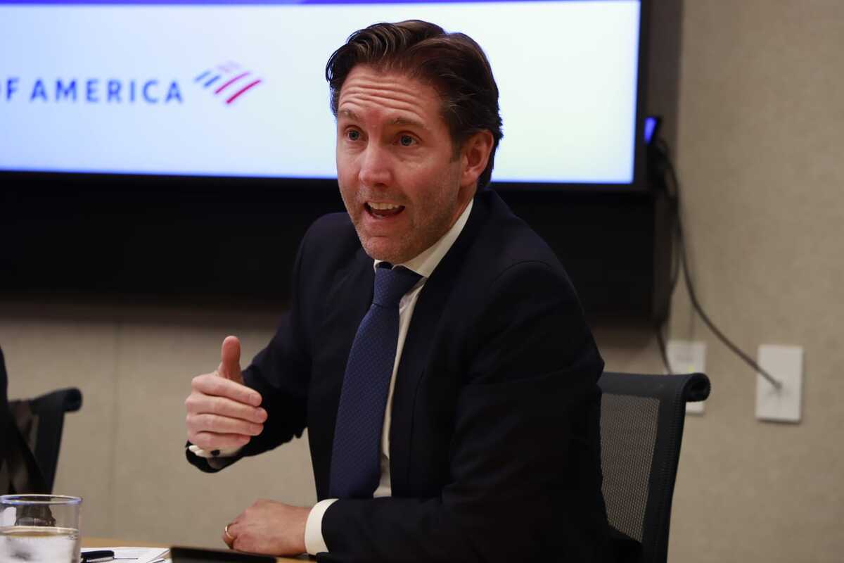 Roberto Núñez, director de mercado de capitales y ventas corporativas de Bank of America México. | Juan Carlos Bautista