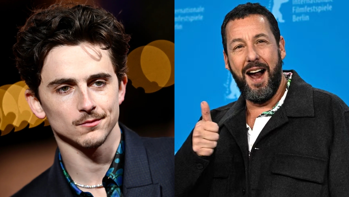 Timothée Chalamet sorprende al declarar que Adam Sandler merece un Oscar