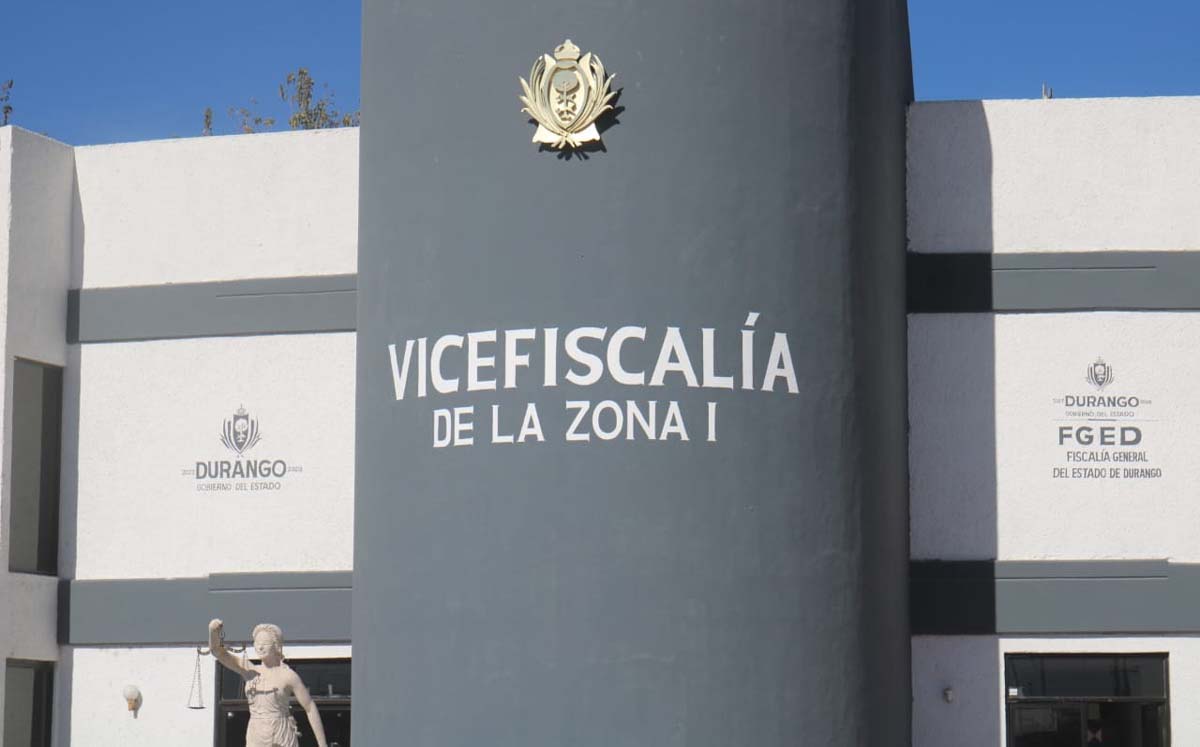 Vicefiscalía de La Laguna de Durango. l Foto Milenio Laguna