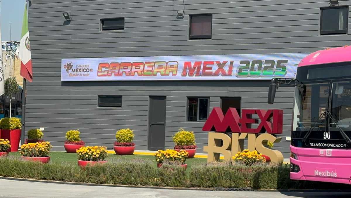 La Carrera Mexi 2025 contará con tres circuitos, los cuales tendrán como meta la estación Lechería. Foto: (Juan Camacho)