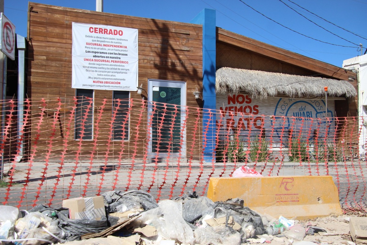 Cierran cinco comercios por obras del Abastos Independencia en Torreón. (Verónica Rivera)