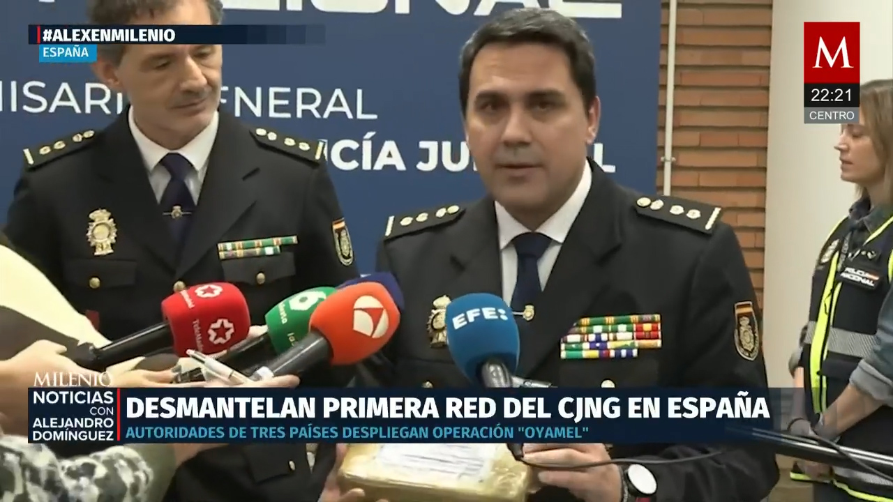 Desmantelan oficina de operaciones del CJNG en España