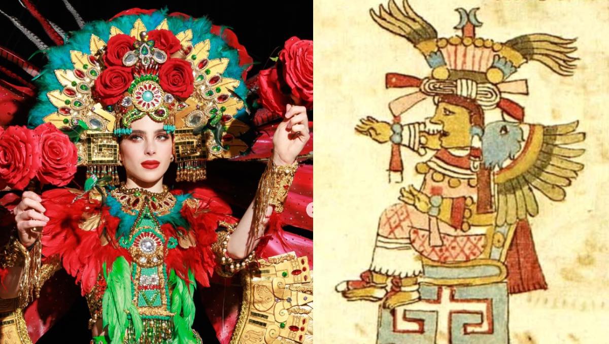 La diosa Xochiquetzal que se hizo presente en Miss Universo. | ESPECIAL