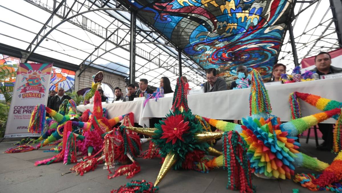 Feria de la Piñata en Acolman se realizará del 4 al 7 de diciembre. Foto: Tania Contreras